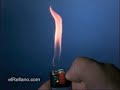 mechero a camara lenta