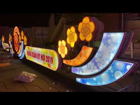 Trang Trí Tết Thị Xã Dĩ An 2019