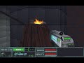 the second half of this mission consists of another of future shock's more elaborate and interesting platforming sections, which takes the player from the roof of a fire station to an abandonded construction site to the interiors of a brewery (!), before finishing off with some very tough fighting in front of the police station.