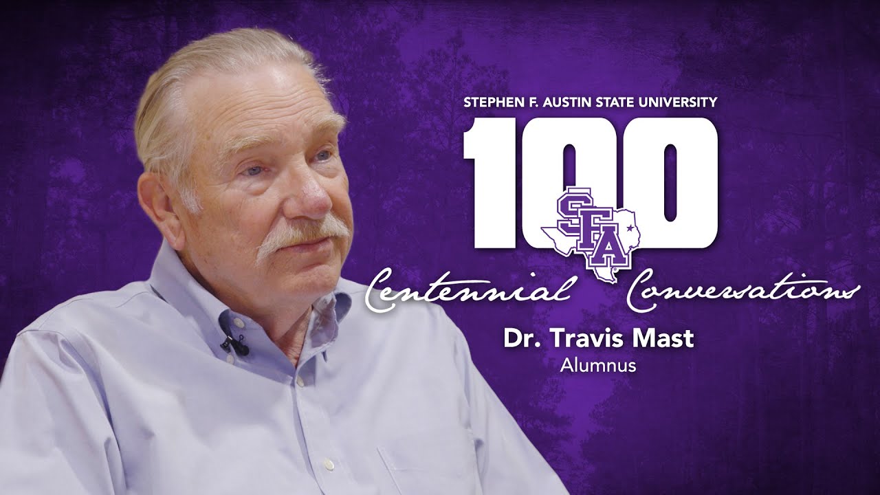 SFA Centennial video interview with Dr. Travis Mast