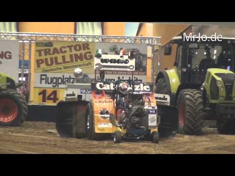 Tractorpulling - Modified 950kg @ Riesa Erdgasarena 06.04.2014 Tractor Pulling.