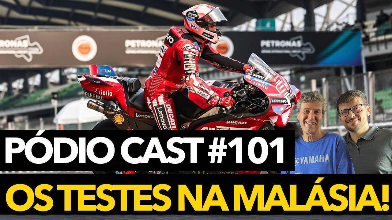 Ducati ASSUSTA? Bezzecchi x Álex x Pecco como 2ª força e evolução de MOREIRA: MOTOGP na Malásia!