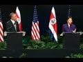 President Obama Holds a Press Conference with President Chinchilla
