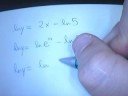Matem�ticas. Logaritmos: relaci�n entre x e y sabiendo