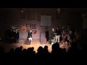 The sircus-group performance at the WOW-evening