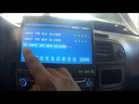 how to unlock car cd player