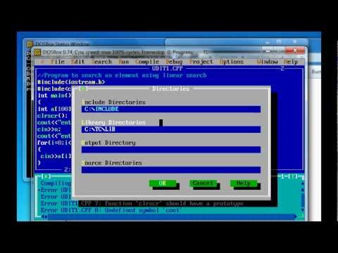 how to set path in turbo c