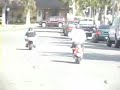 electric pocket bike drag race  1200w 48v 100a controller