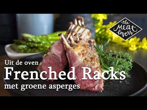 Jonathan Zandbergen | Frenched Racks uit de oven met groene asperges | The Meatlovers