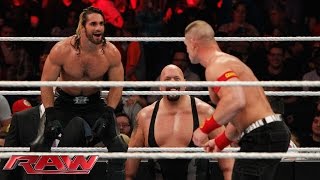 John Cena vs. Seth Rollins - Lumberjack Match: Raw, January 12, 2015