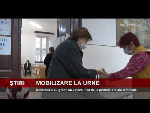 Bihorenii s-au grăbit să voteze încă de la primele ore ale dimineții