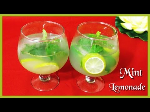 how to make a lemon mint juice