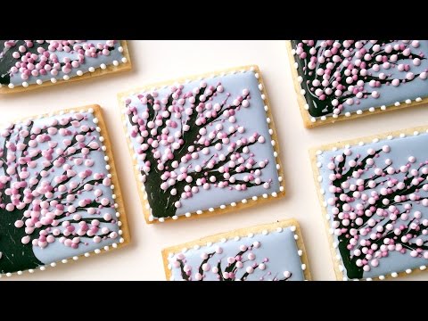 Cherry Blossom Tree Cookies!
