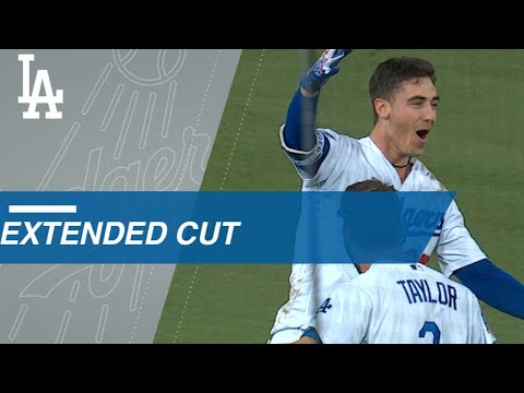 Video: Watch an extended cut of Bellinger's Game 4 walk-off
