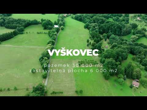 Video Prodej pozemků , 30283 m2, zastavitelná plocha 6000 m2, Vyškovec, Bílé Karpaty