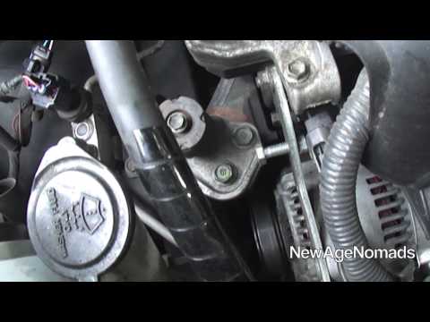 how to change belt on 2006 scion xb