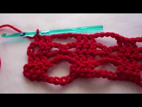 how to fasten off a crochet scarf
