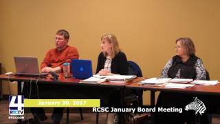 RCSC January School Board Meeting