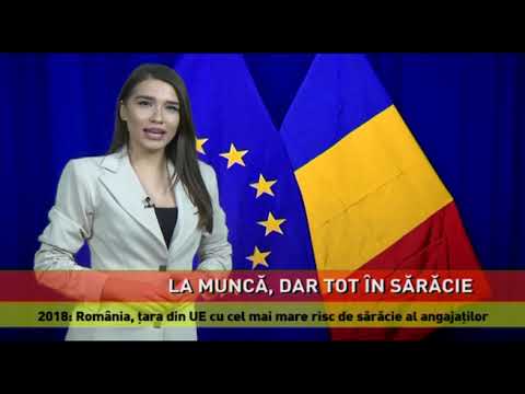 2018: România, țara din UE cu cel mai mare risc de sărăcie al angajaților