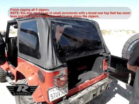 how to make a yj top fit a tj