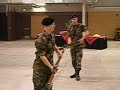 AFROTC Det. 090 Pershing Rifles-Dining In Demo AFROTC Det. 090 Pershing Rifles-Dining In Demo