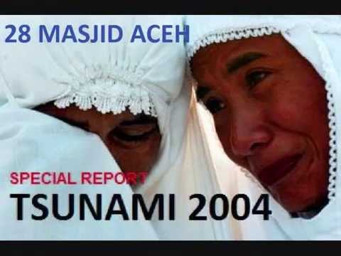Masjid - While Great Tsunami 2004 @ aceh indonesia, whole building had swept away, but GOD ALLAH has show miracle by protected over 28 Masjid ( Mosque ) as the only s...