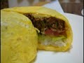 タコライスオムレツ： ボビーの料理教室 ４