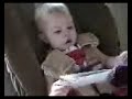 1 Year Old Sophia Reads a book
