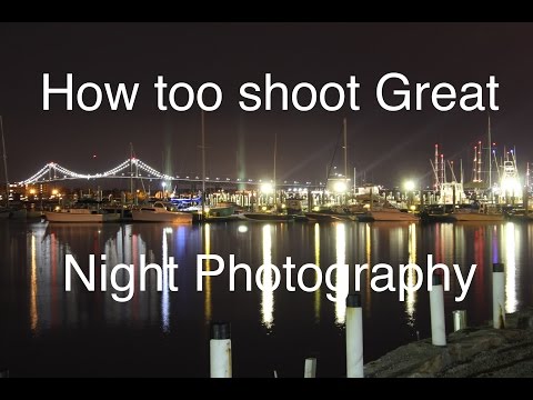 how to take night photos