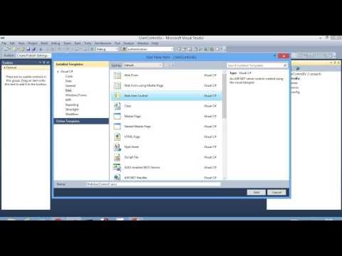 how to define user control in asp.net