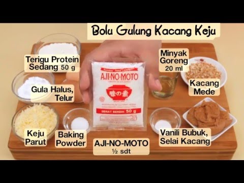 Dapur Umami - Bolu Gulung Kacang
Keju Dapur Umami -
Bolu Gulung Kacang Keju