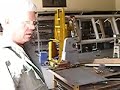 Dave Crouse tours his shop, Custom Auto, with Alan Johnson