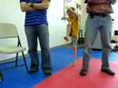 Seth does taekwondo