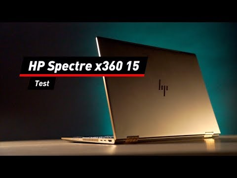 HP Spectre x360 15: Edles Ultrabook mit besonderer CPU und goldenem Rahmen