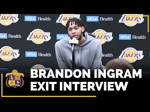 Video: Lakers Exit Interviews 2018: Brandon Ingram (With Time Stamps!)