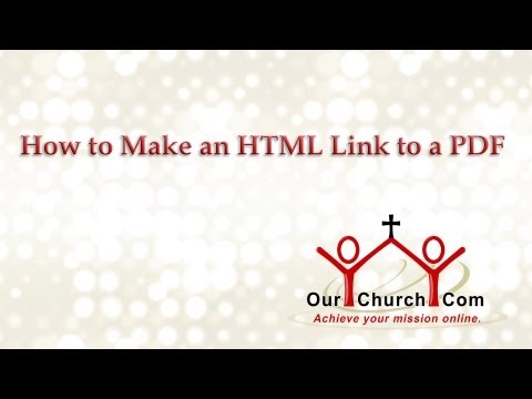 how to provide a link in html