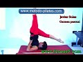 Pilates exercise jack knife modified