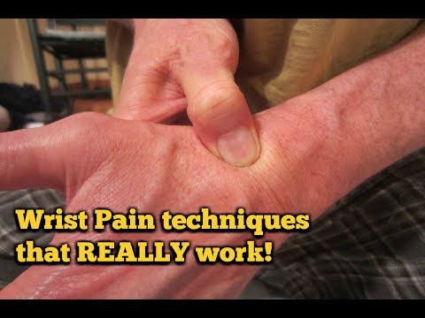 how to relieve wrist pain