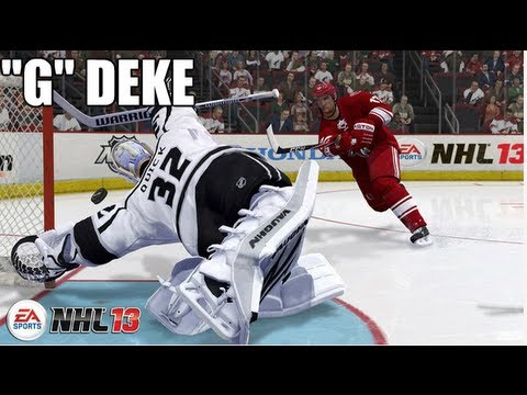how to perform dekes in nhl 13