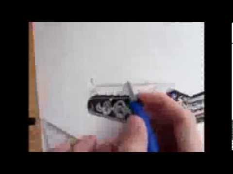 how to draw ww2 tanks