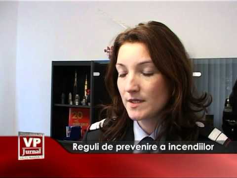 Reguli de prevenire a incendiilor