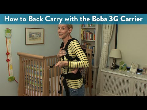 how to fasten a baby sling