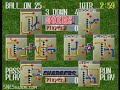 Tecmo Super Bowl III: The Final Edition - SNES Gameplay