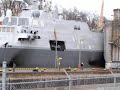 USS FREEDOM LCS 1 transits Welland Canal USS FREEDOM LCS 1 transits Welland Canal