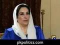 BENAZIR BHUTTO'S INTERVIEW -GEO- PART 1