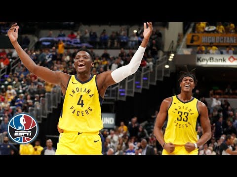 Video: Victor Oladipo & Myles Turner highlights vs. Knicks | NBA on ESPN
