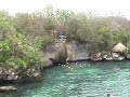 Cliff Jumping at Xel-Ha Manele-Gratis.net