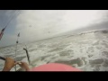 Kitesurfing modest waves at Essaouira - 07-14