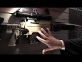 ASG Airsoft Ashbury International Asymmetric Warrior ASW338LM Sniper Rifle at Shot Show 2012