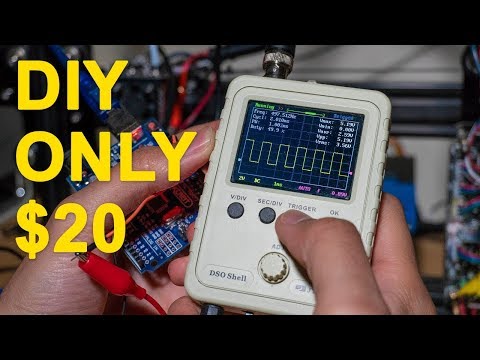 $20 oscilloscope DIY YETech DSO-SHELL DSO150